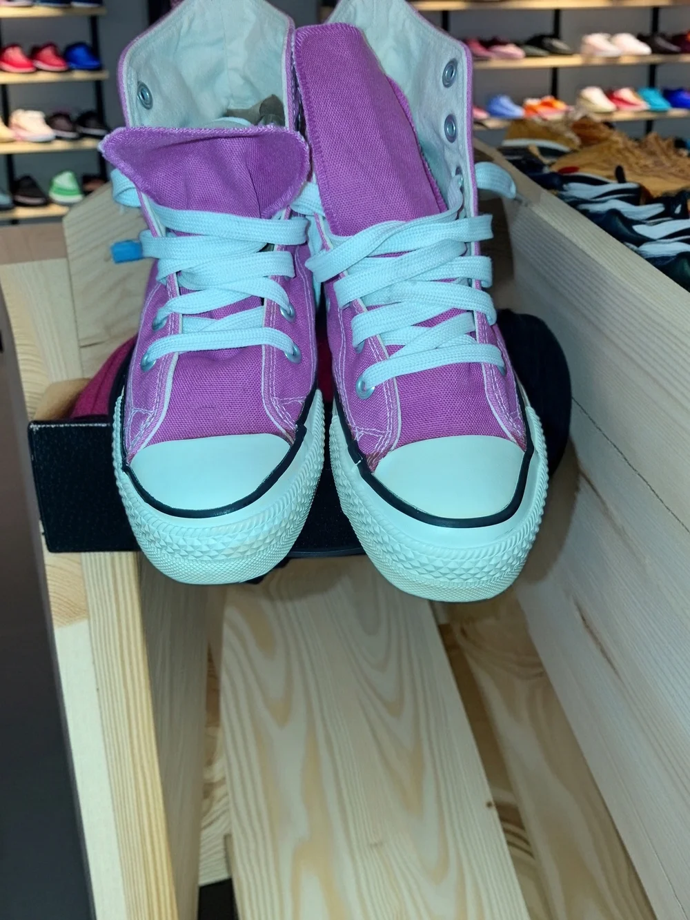 Converse Chuck Taylor All Star High Top Sneakers - Pink N White